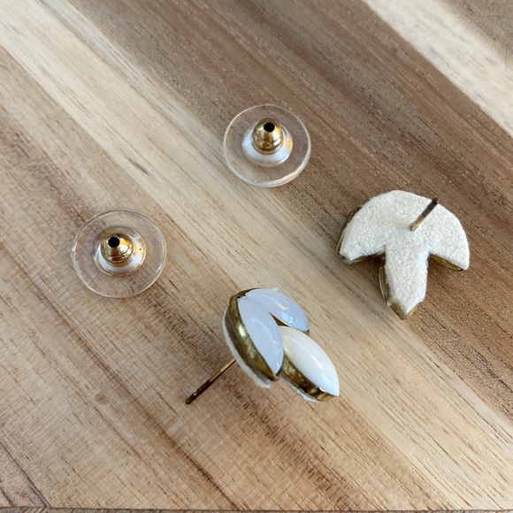 Hushed Commotion SARAH Earrings (in White) - Picture 3 of 5